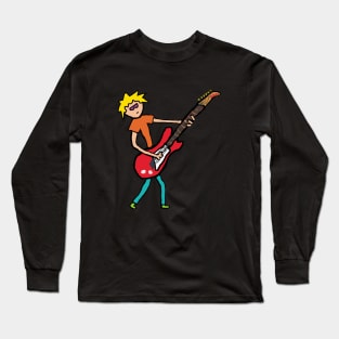 Guitarist Long Sleeve T-Shirt